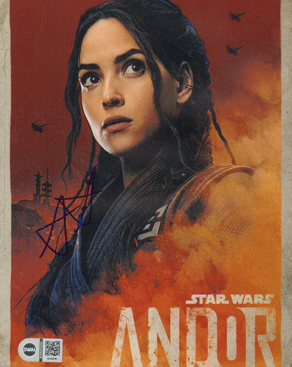 Adria Arjona as Bix Caleen in Star Wars: Andor (SWAU) Signed 8x10 Photo