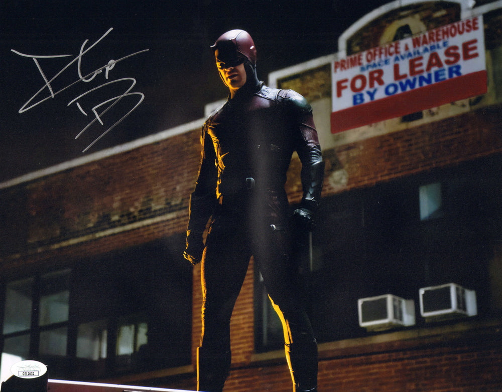 Charlie Cox as Matt Murdock / Daredevil in Daredevil (JSA) Signed 11x14 Photo with Character Initials