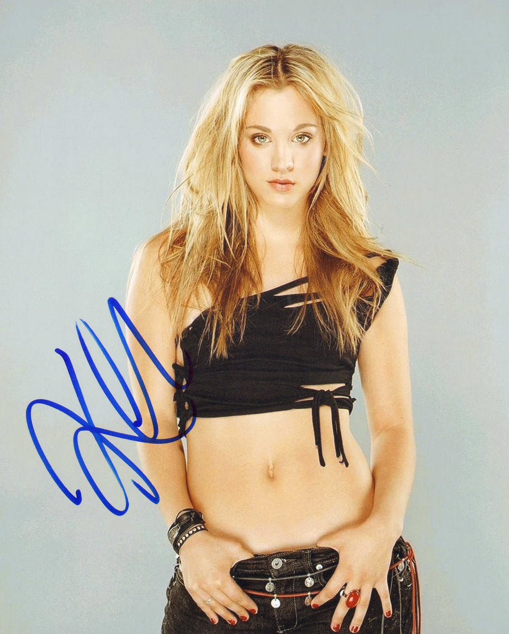 Kaley Cuoco from Harley Quinn & The Big Bang Theory Sexy Signed 8x10 Photo