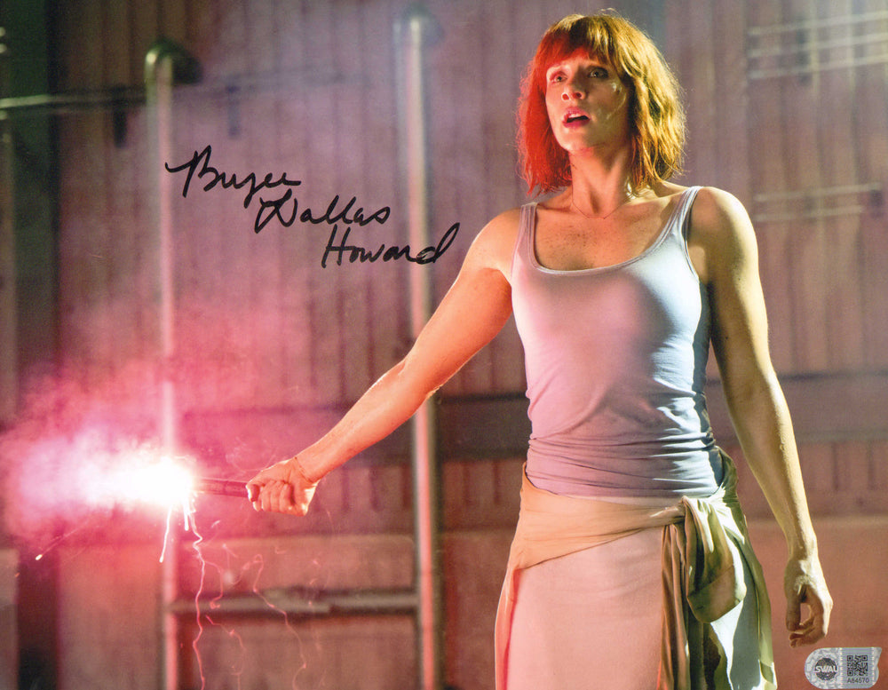 Bryce Dallas Howard as Claire Dearing in Jurassic World (SWAU) Signed 11x14 Photo