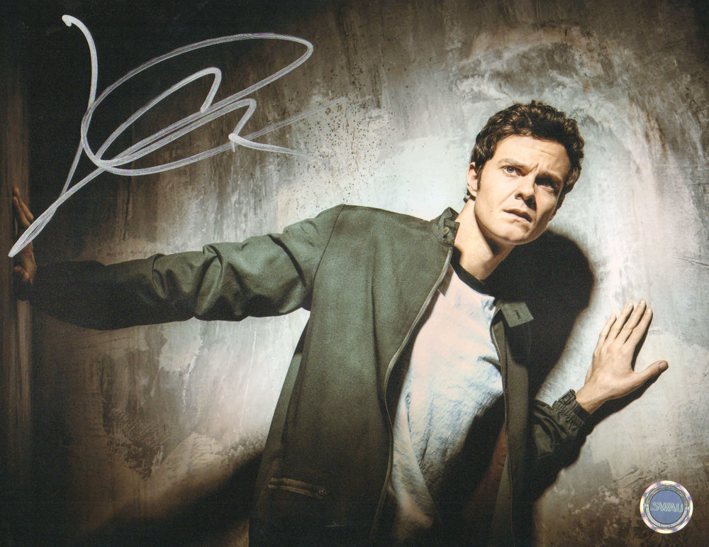 Jack Quaid as Hughie Campbell in The Boys (SWAU) Signed 11x14 Photo
