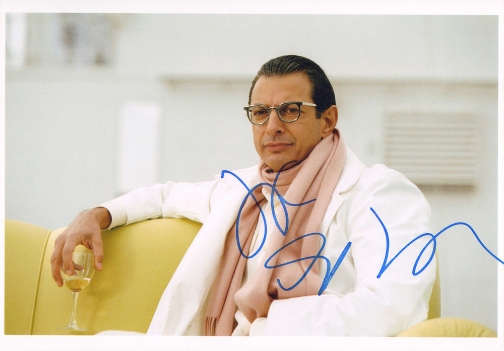 Jeff Goldblum as Alistair Hennessey in The Life Aquatic with Steve Zissou Signed 8x12 Photo