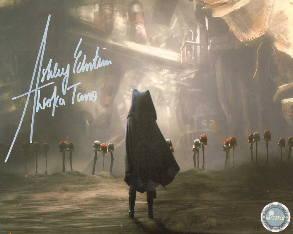 Ashley Eckstein as Ahsoka Tano in Star Wars: The Clone Wars (SWAU) Signed 8x10 Photo with Character Name
