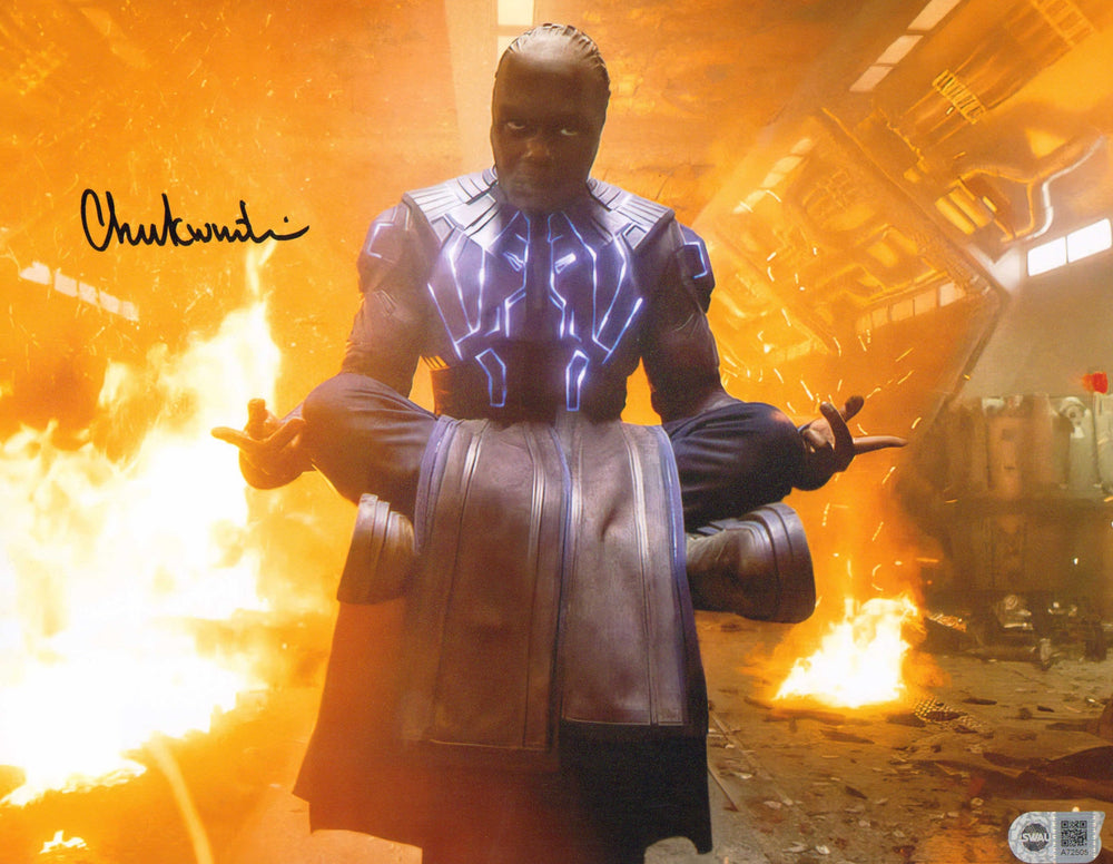 Chukwudi Iwuji as the High Evolutionary Levitating in Guardians of the Galaxy Vol. 3 (SWAU) Signed 11x14 Photo