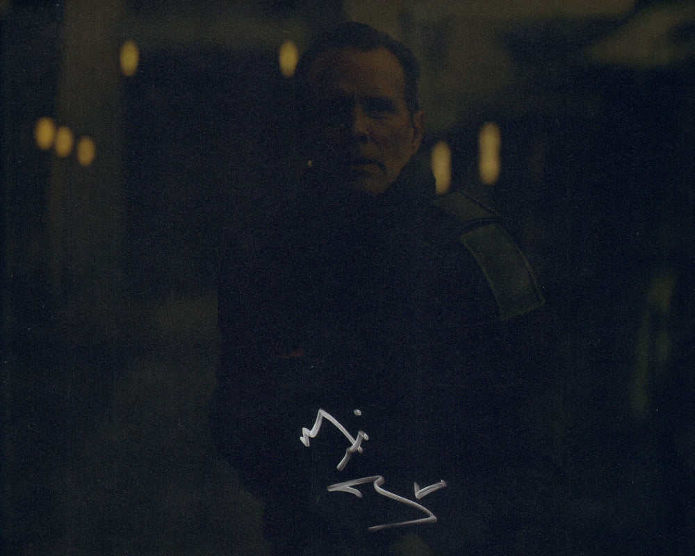 Michael Biehn as Lang in Star Wars: The Mandalorian Signed 8x10 Photo
