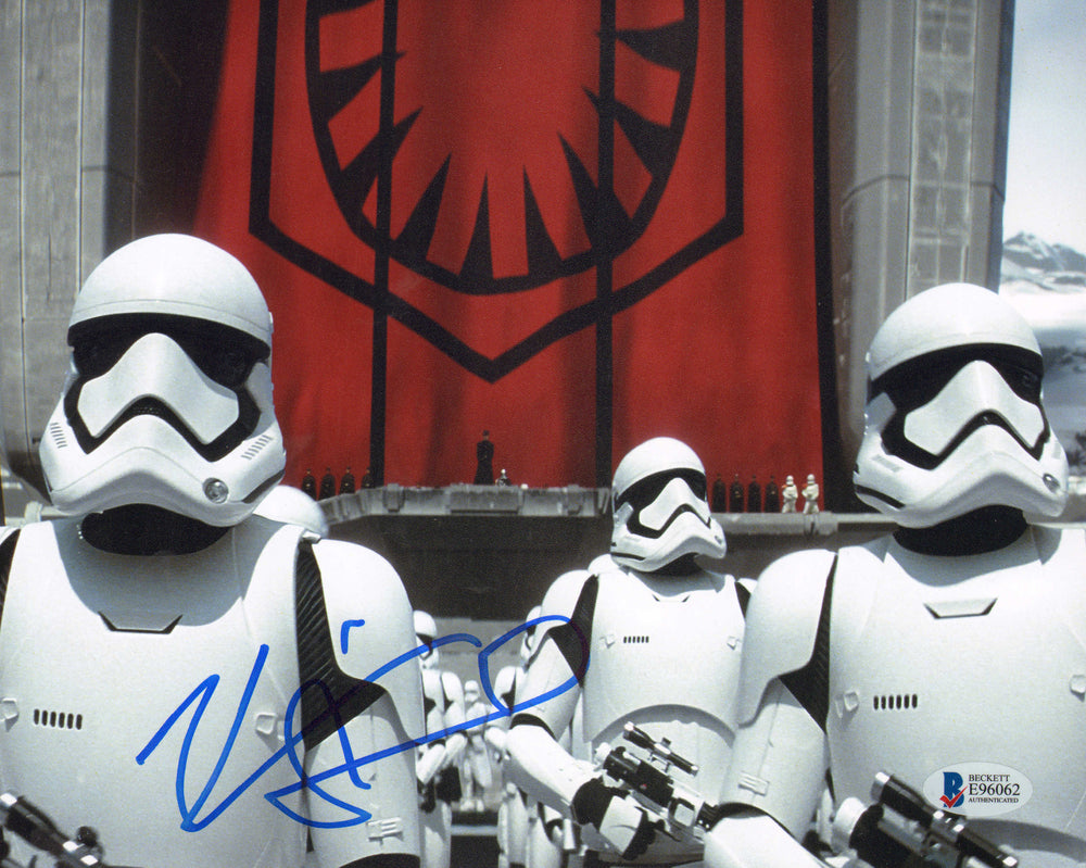 Kevin Smith as Stormtrooper in Star Wars: The Force Awakens (Beckett) Signed 11x14 Photo