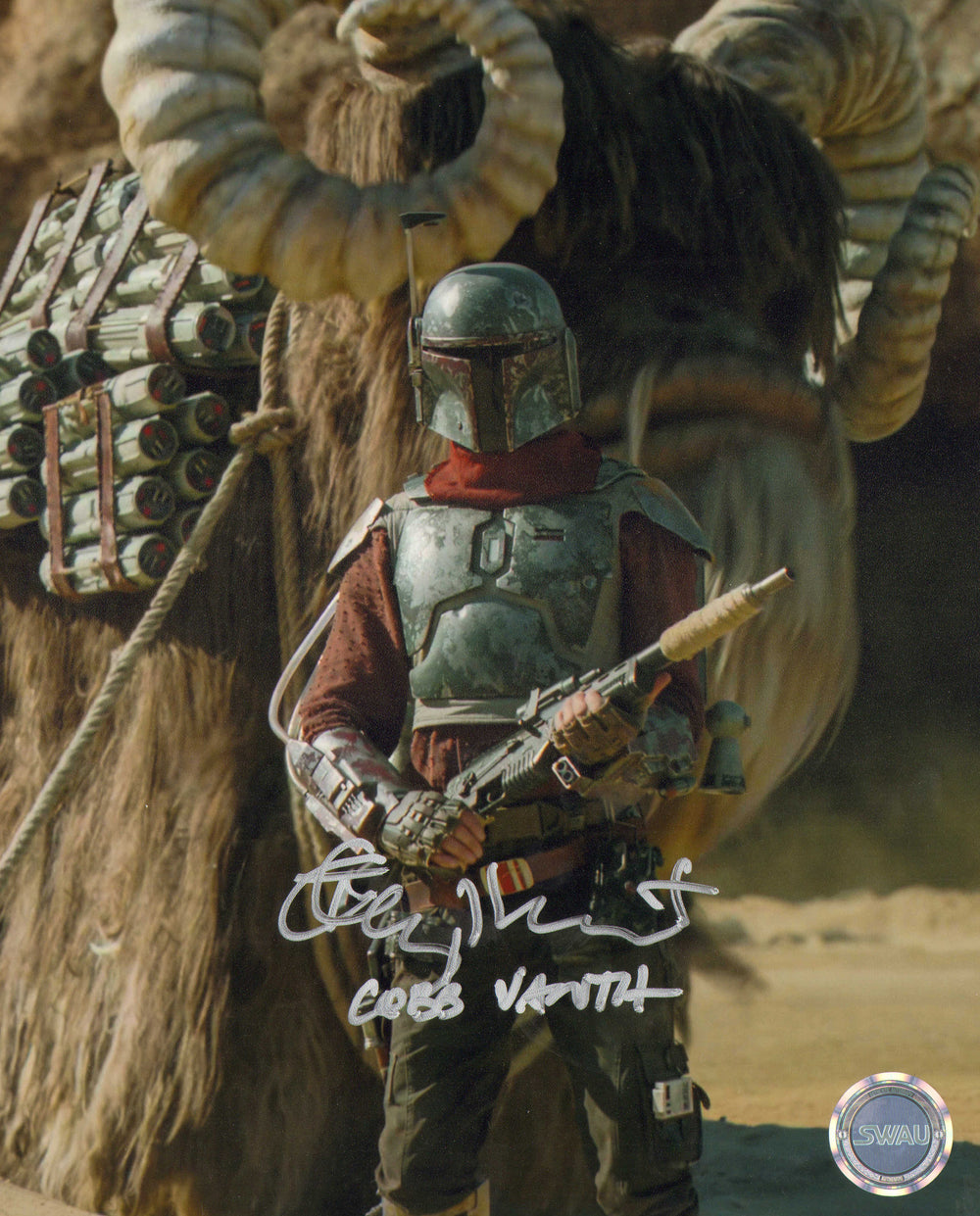 Timothy Olyphant as Cobb Vanth in Star Wars: The Mandalorian (SWAU) Signed 8x10 Photo with Character Name