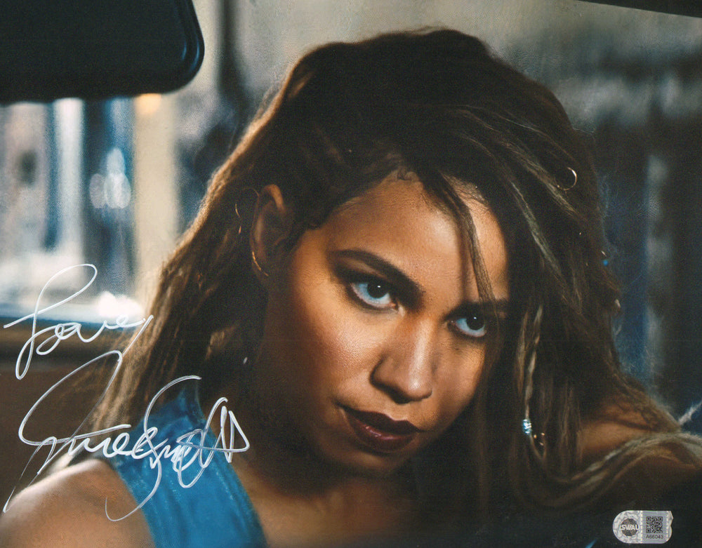 Jurnee Smollett as Black Canary from Birds of Prey (SWAU) Signed 11x14 Photo