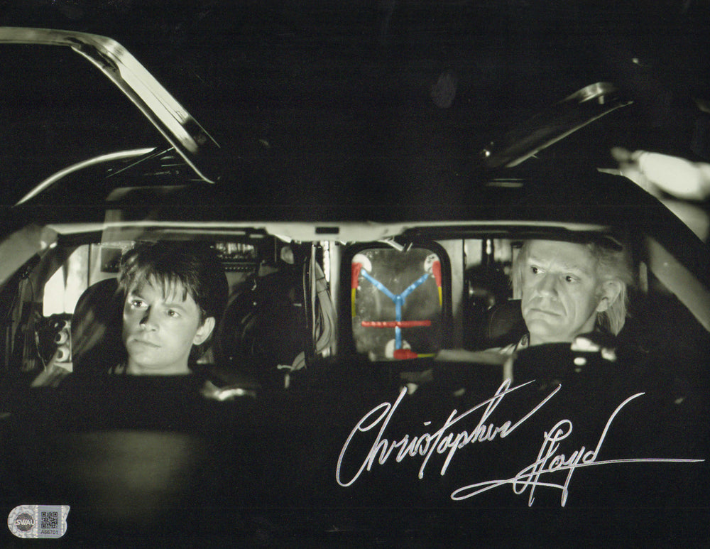 Christopher Lloyd as Doc Brown in Back to the Future (SWAU) Signed 11x14 Photo