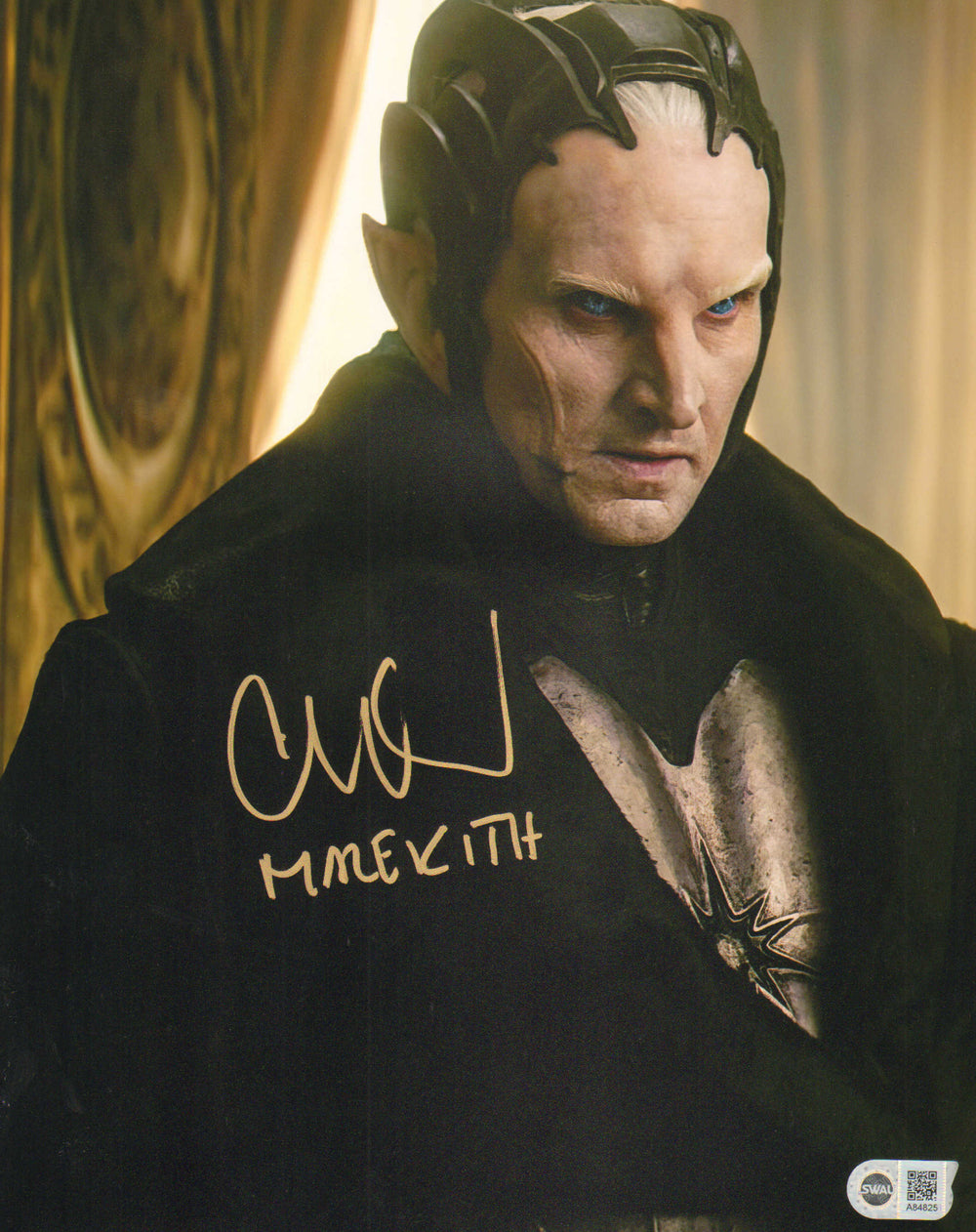 Christopher Eccleston as Malekith in Thor: The Dark World (SWAU) Signed 11x14 Photo with Character Name