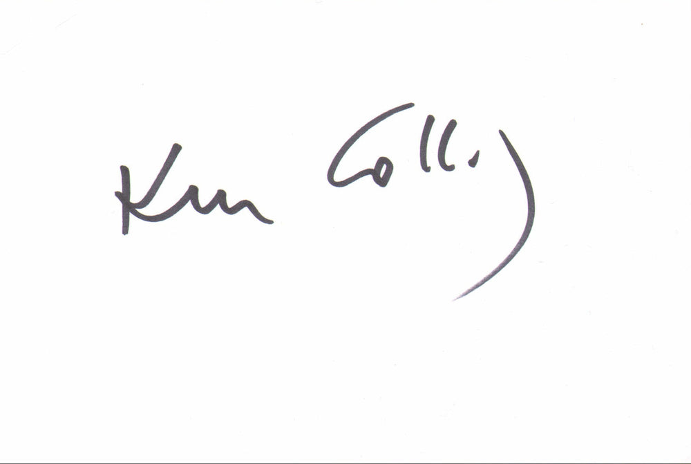 Kenneth Colley from Star Wars, Firefox, & Monty Pyton's Life of Brian Signed 4x6 Index Card