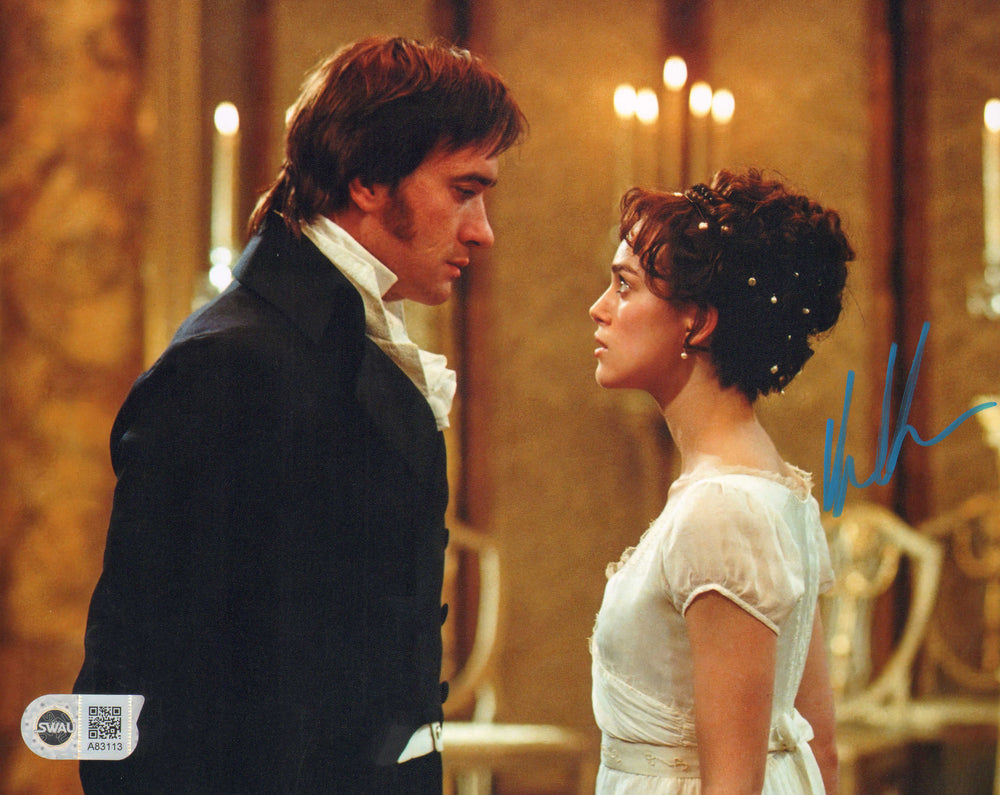 Keira Knightley as Lizzy Bennet in  Pride & Prejudice (SWAU) Signed 8x10 Photo