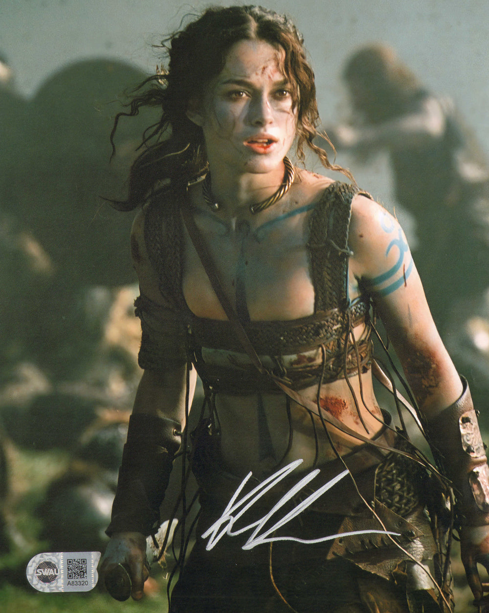 Keira Knightley as Guinevere in King Arthur (SWAU) Signed 8x10 Photo