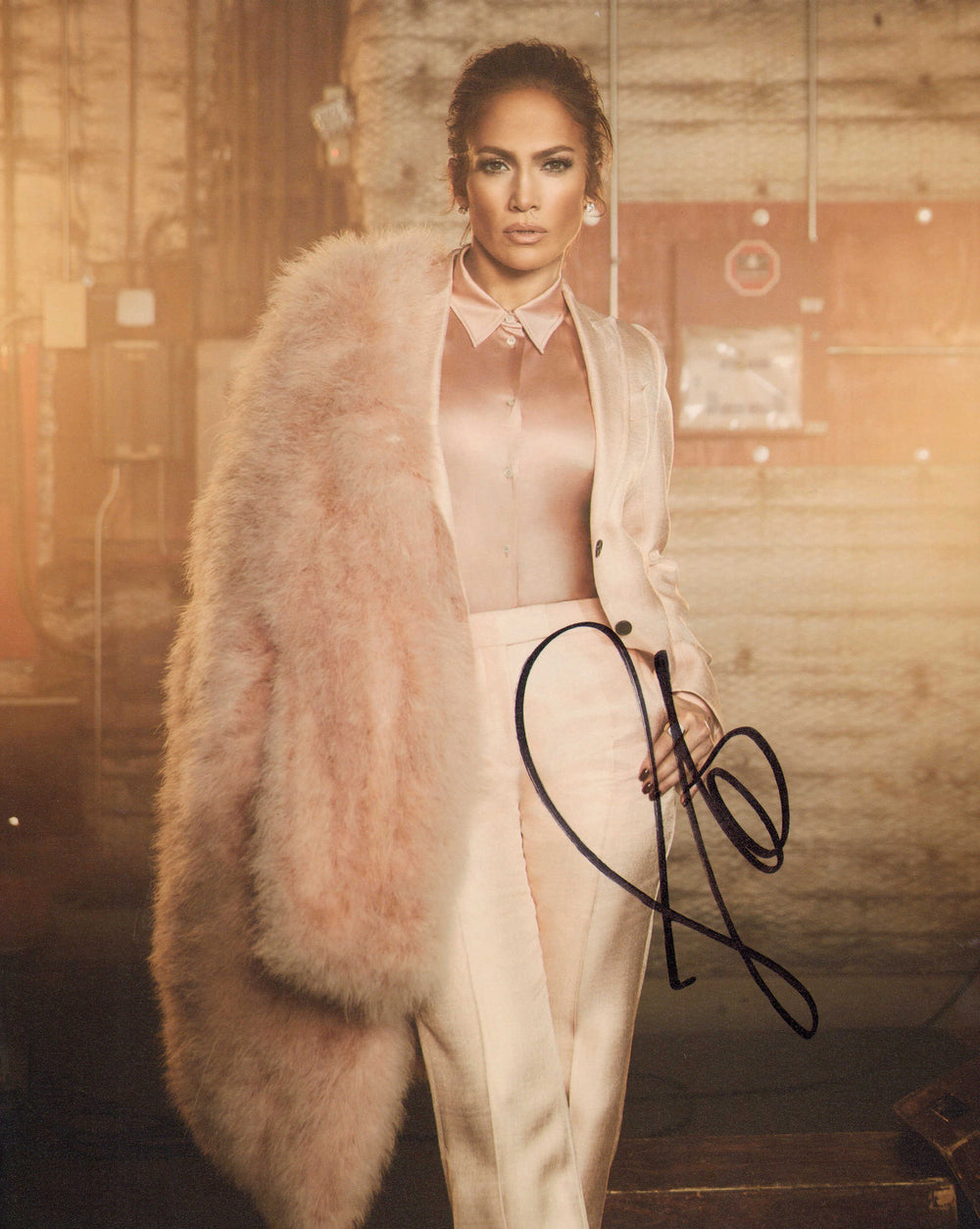 Jennifer Lopez J. Lo from Out of Sight, Selena, & Hustlers Signed 8x10 Photo