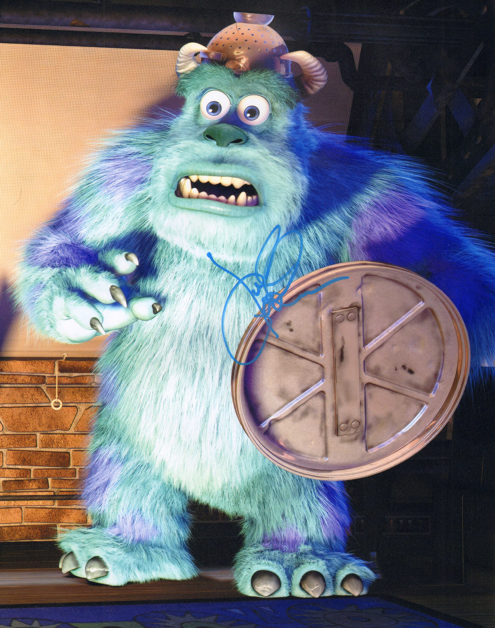 John Goodman as James P. Sullivan / Sulley in Monsters, Inc. Signed 11x14 Photo