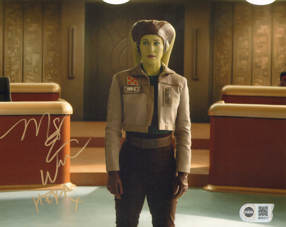 Mary Elizabeth Winstead as Hera Syndulla in Star Wars: Ahsoka (SWAU) Signed 8x10 Photo with Character Name