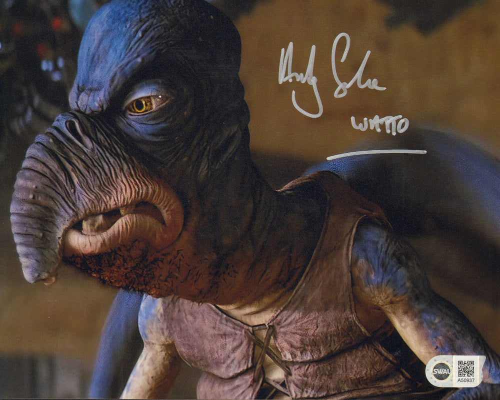 Andy Secombe as Watto in Star Wars Episode I: The Phantom Menace (SWAU) Signed 8x10 Photo with Character Name