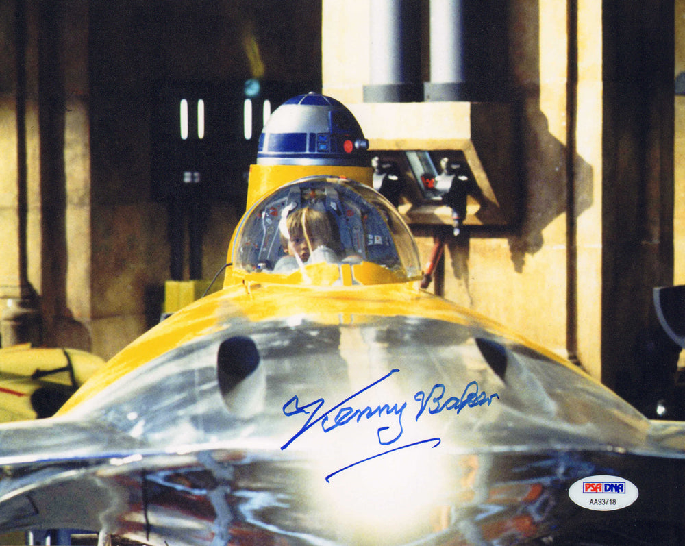 Kenny Baker as R2-D2 in Star Wars Episode I: The Phantom Menace (PSA) Signed 8x10 Photo