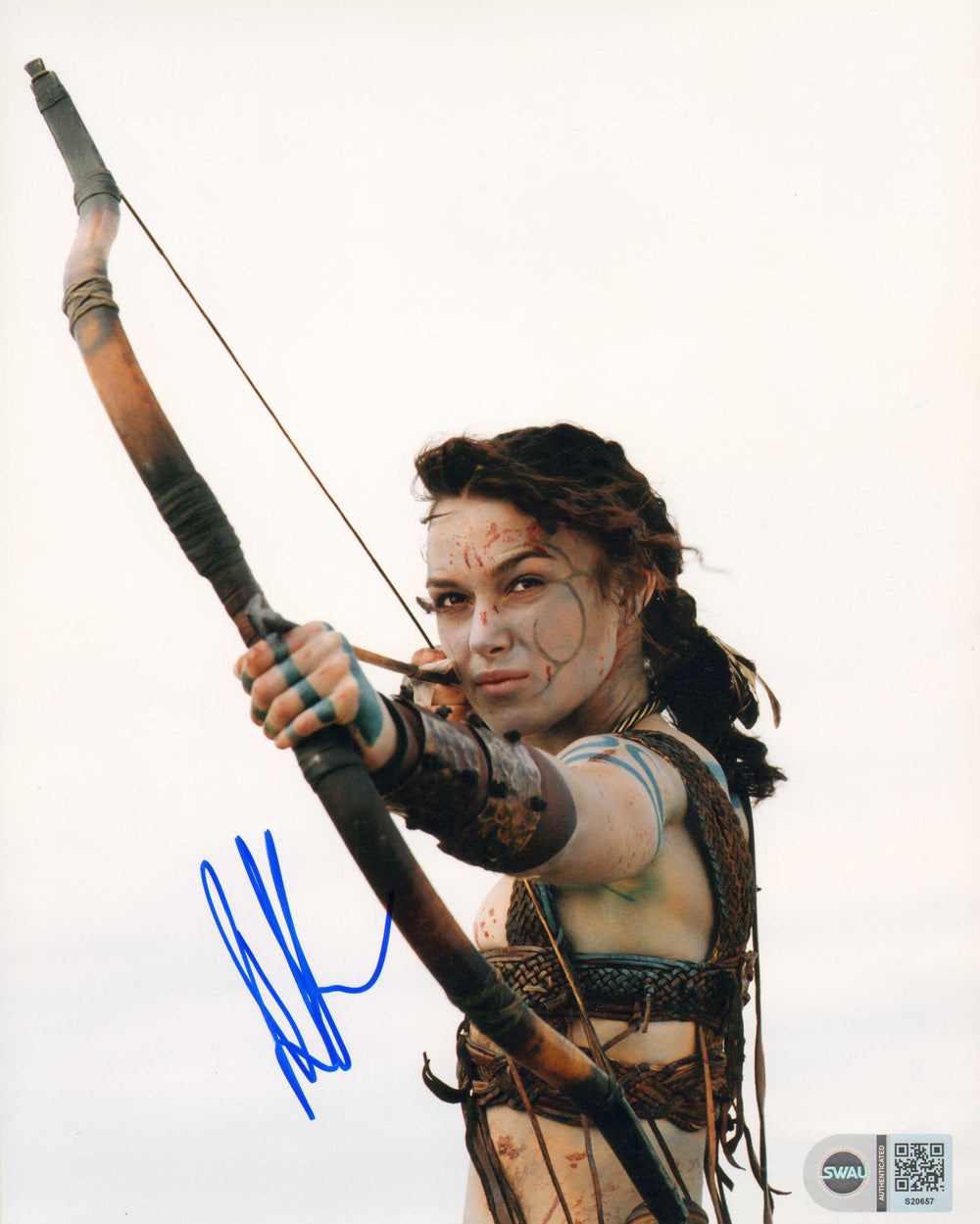 Keira Knightley as Guinevere in King Arthur (SWAU) Signed 8x10 Photo