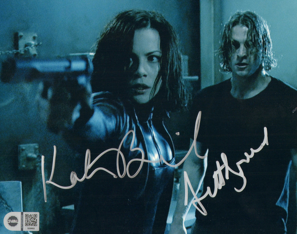 Kate Beckinsale as Selene & Scott Speedman as Michael in Underworld (SWAU) Signed 8x10 Photo