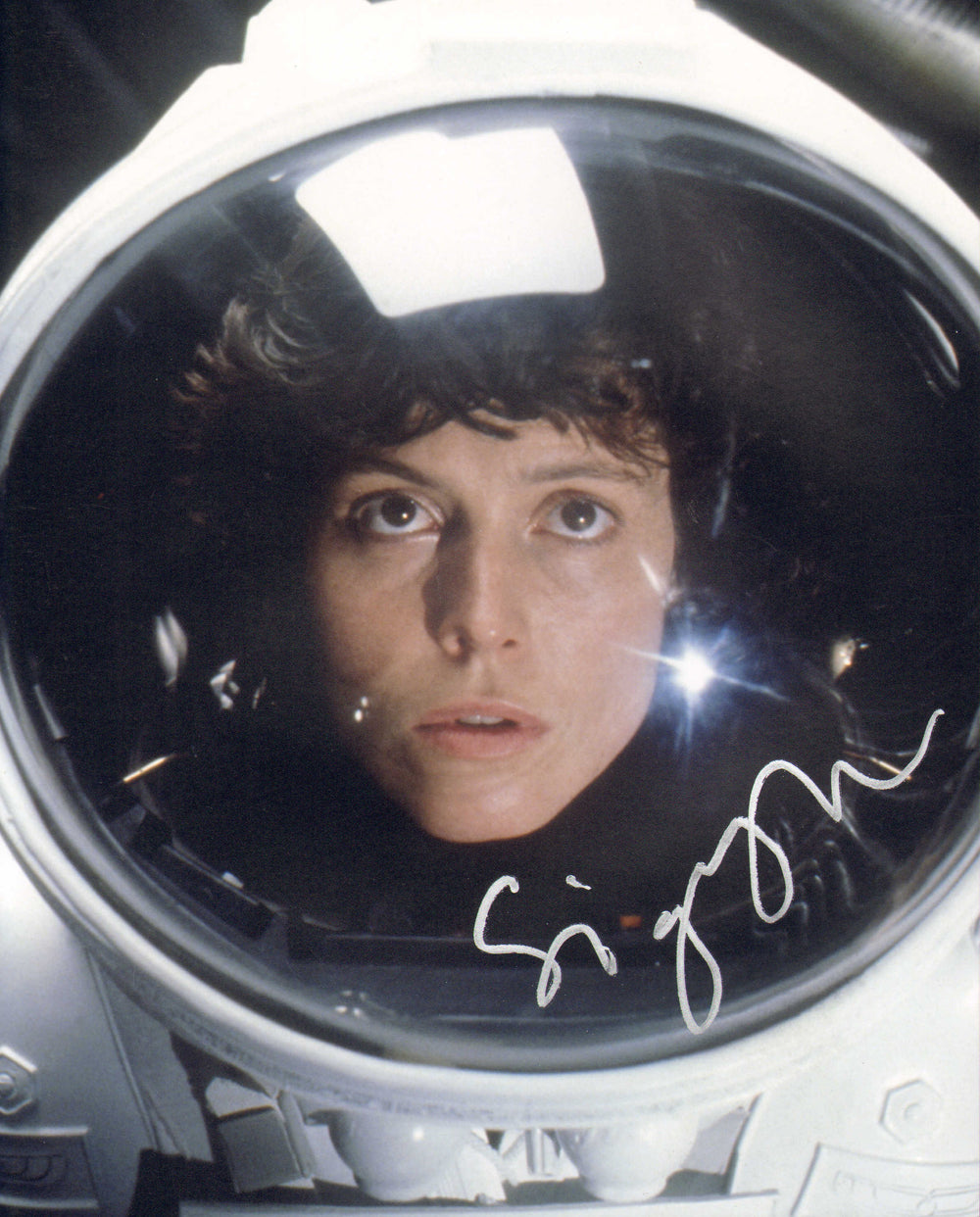 Sigourney Weaver as Ripley in Alien Signed 8x10 Photo