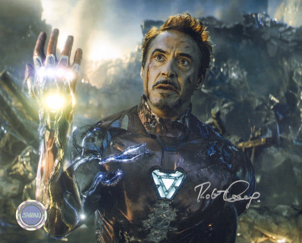 Robert Downey Jr as Tony Stark / Iron Man in Avengers: Endgame (SWAU) Signed 8x10 Photo