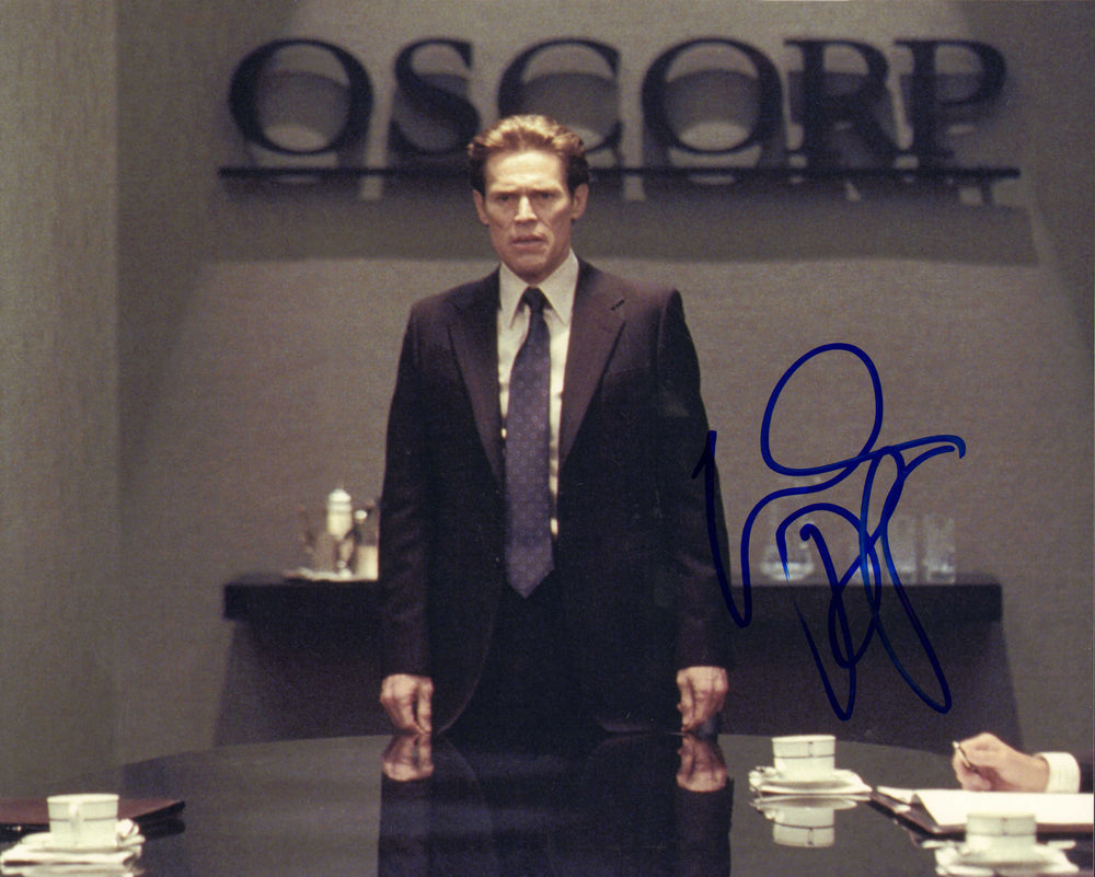 Willem Dafoe as Norman Osborn / The Green Goblin in Spider-Man Signed 8x10 Photo