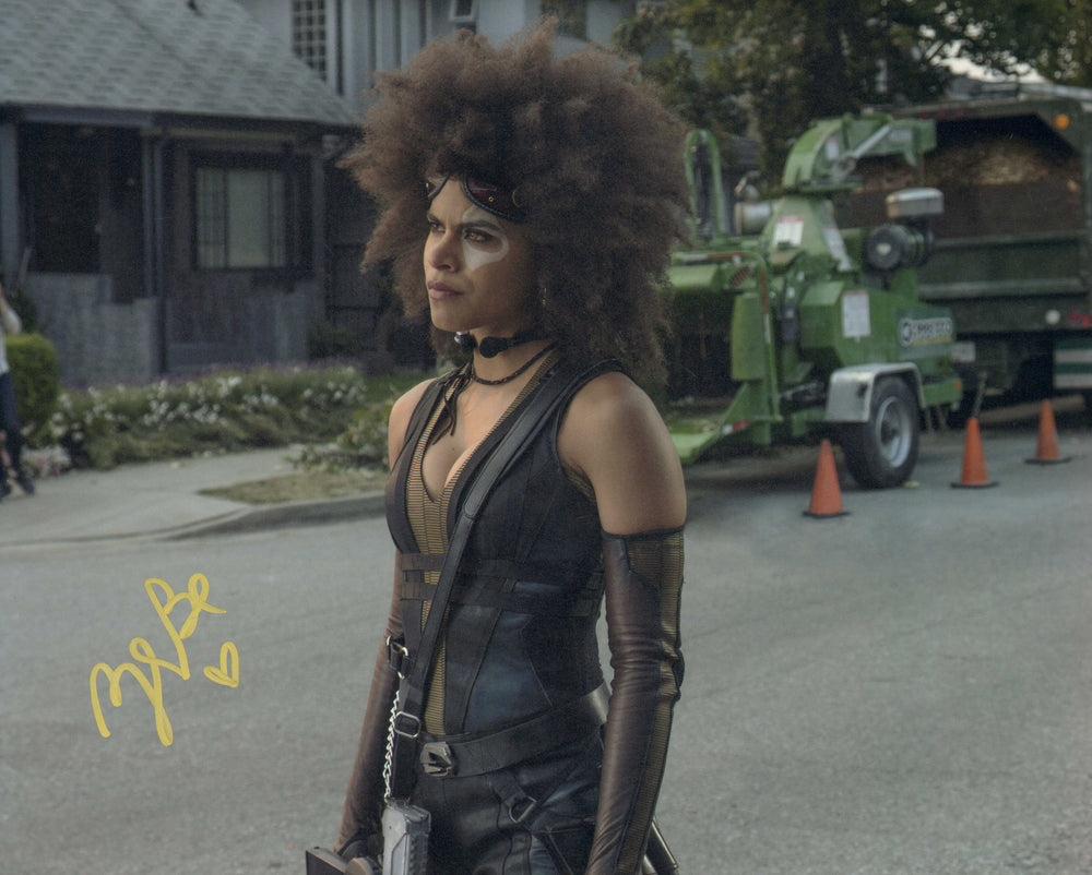 Zazie Beetz as Domino in Deadpool 2 Signed 8x10 Photo