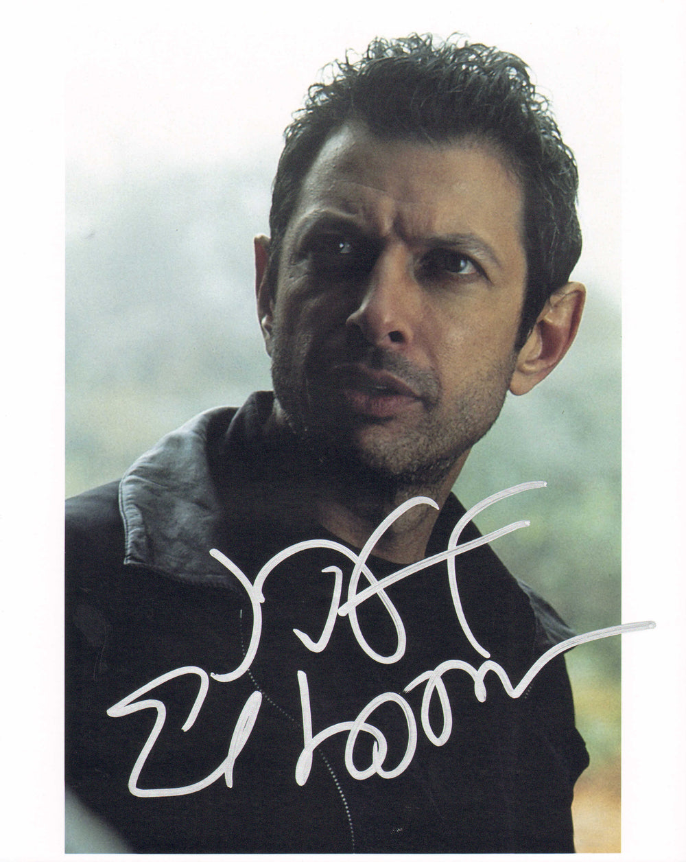Jeff Goldblum as Dr. Ian Malcolm in The Lost World: Jurassic Park Signed 8x10 Photo