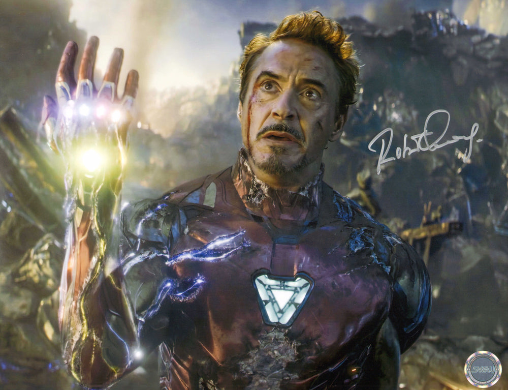 Robert Downey Jr as Tony Stark / Iron Man in Avengers: Endgame (SWAU) Signed 11x14 Photo