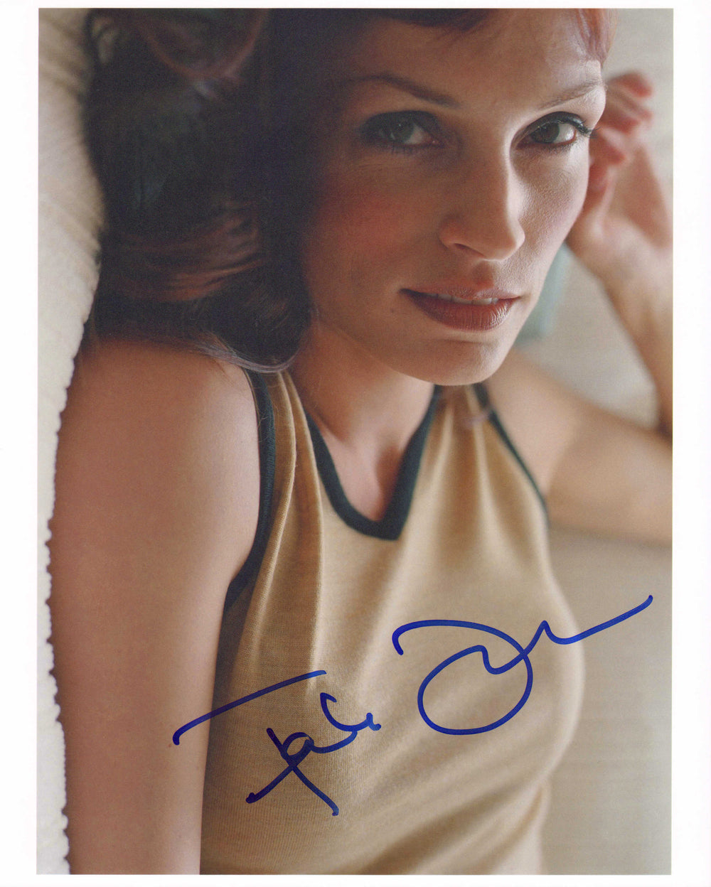 Famke Janssen from X-Men & James Bond 007: GoldenEye Sexy Signed 8x10 Photo