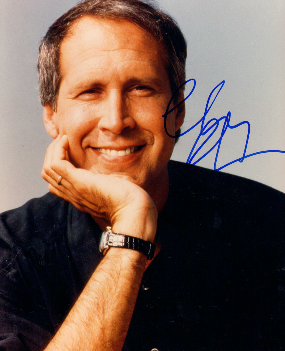 Chevy Chase from Saturday Night Live, National Lampoon's Vacation, Caddyshack, Fletch, & Community Signed 8x10 Photo