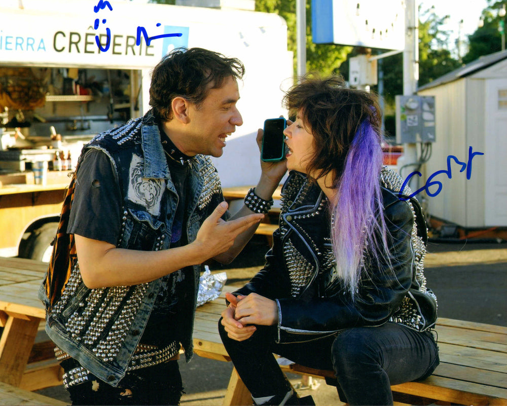 Fred Armisen and Carrie Brownstein in Portlandia Signed 8x10 Photo