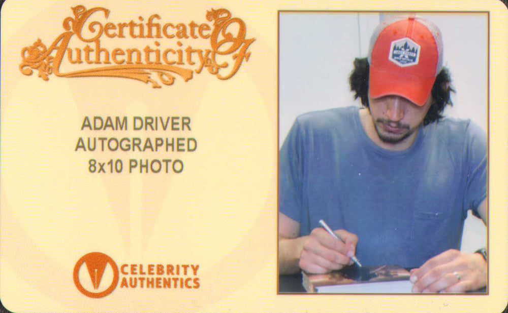 
                  
                    Adam Driver as Kylo Ren in Star Wars: The Force Awakens (Celebrity Authentics) Signed 8x10 Photo
                  
                