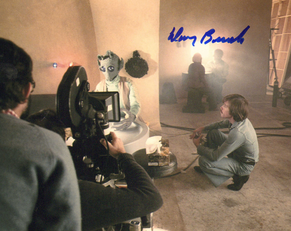 Doug Beswick Cantina Creature Sculptor Behind the Scenes of Star Wars: A New Hope Signed 8x10 Photo