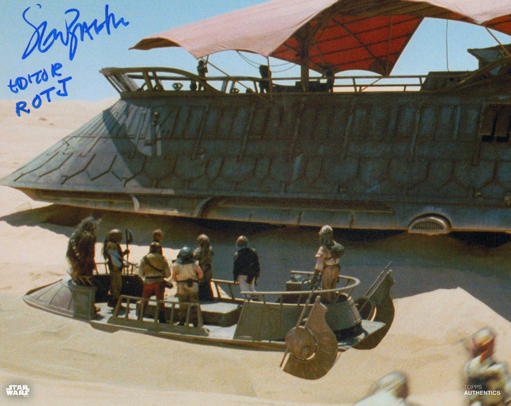 Sean Barton Editor of Star Wars: Return of the Jedi Signed 8x10 Photo