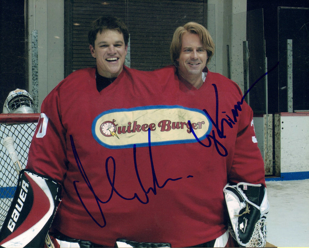 Matt Damon as Bob Tenor & Greg Kinnear as Walt Tenor in Stuck on You Signed 8x10 Photo