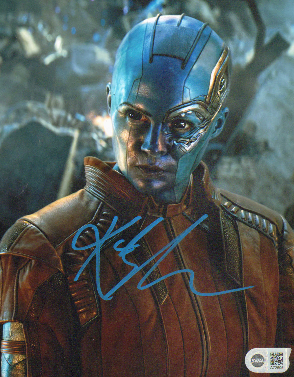Karen Gillan as Nebula in Avengers: Endgame (SWAU) Signed 8x10 Photo