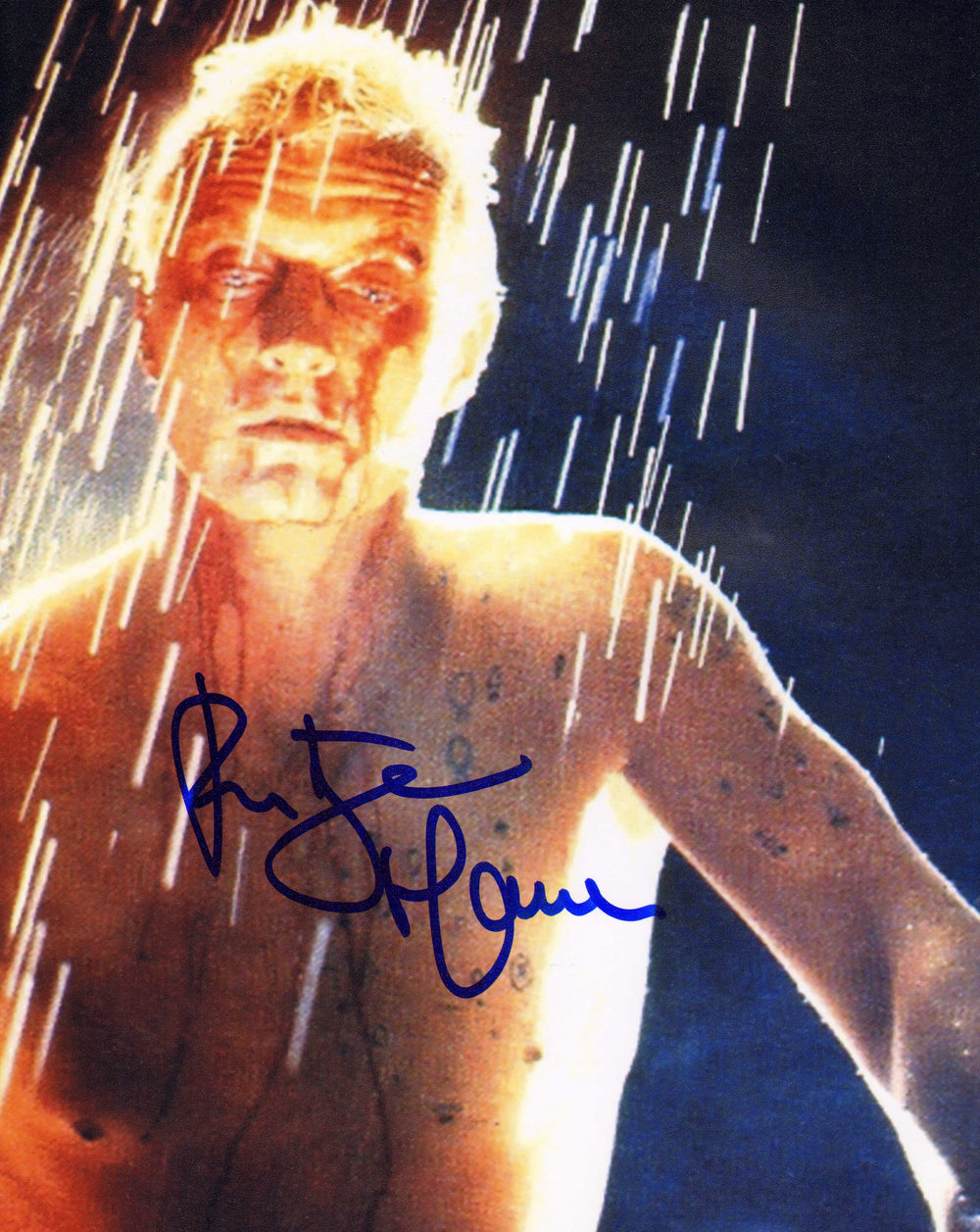 Rutger Hauer as Roy Batty in Ridley Scott's Blade Runner Signed 8x10 Photo