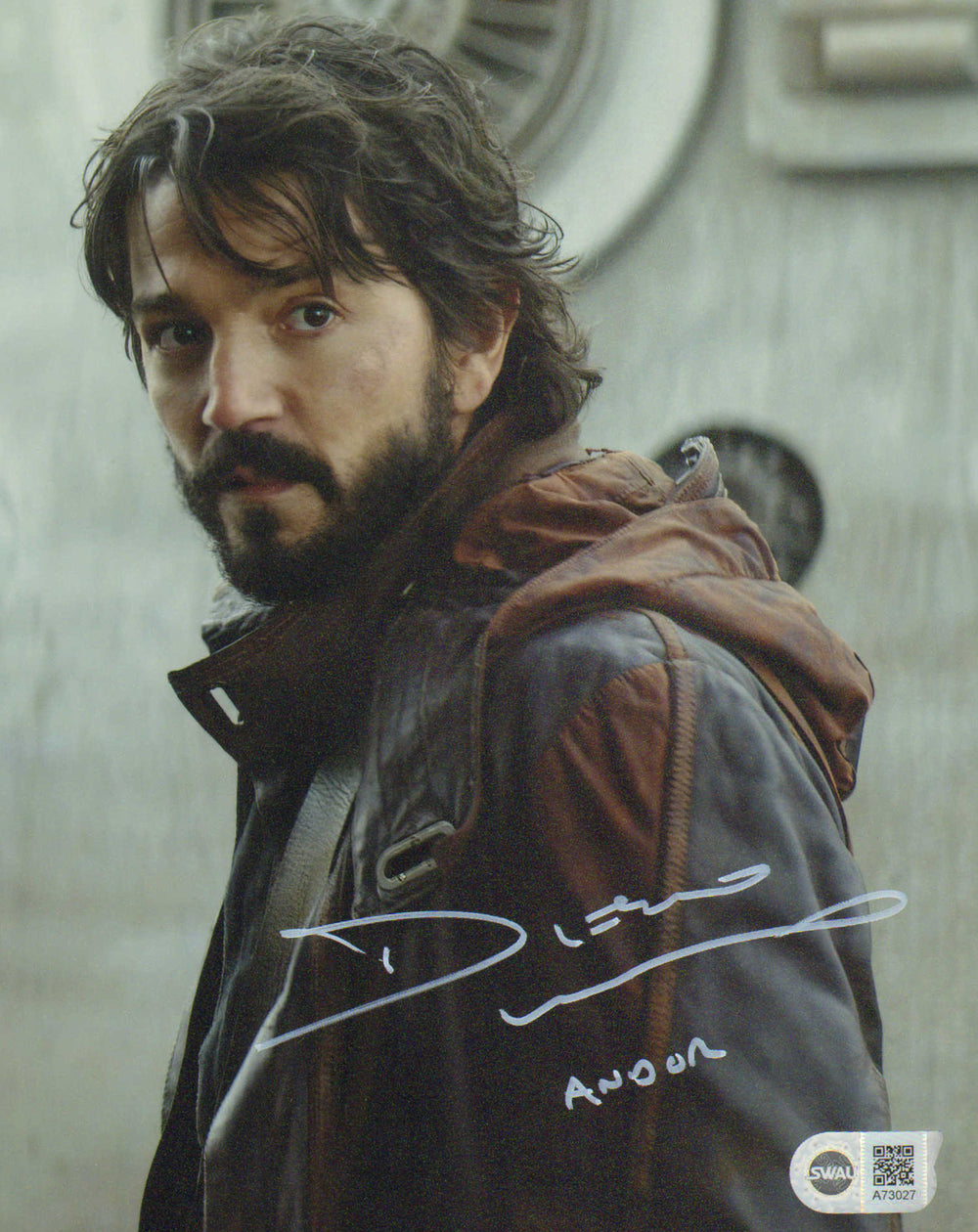 Diego Luna as Andor in Star Wars: Andor (SWAU) Signed 8x10 photo with Character Name