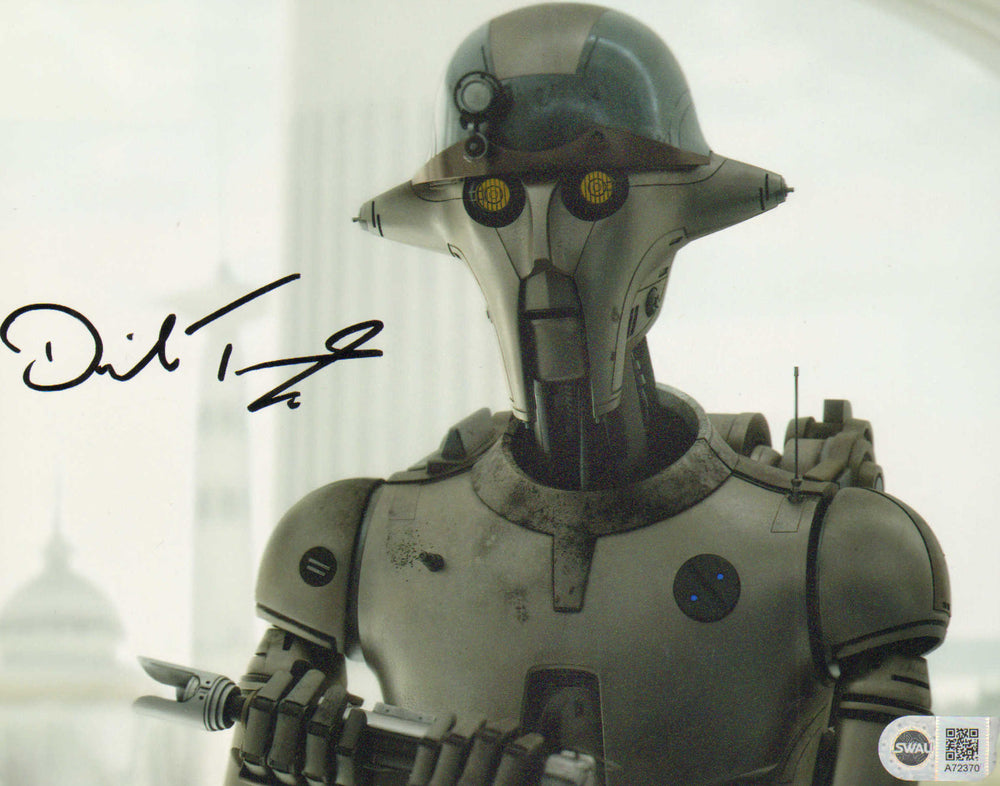 David Tennant as Professor Huyang in Star Wars: Ahsoka (SWAU) Signed 8x10 Photo
