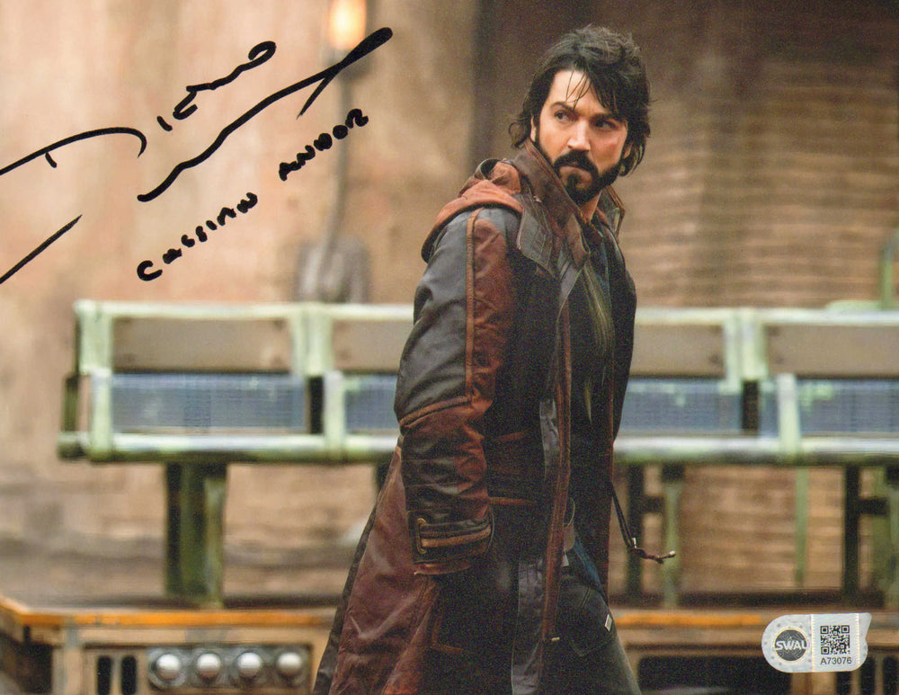 Diego Luna as Cassian Andor in Star Wars: Andor (SWAU) Signed 8x10 Photo with Full Character Name
