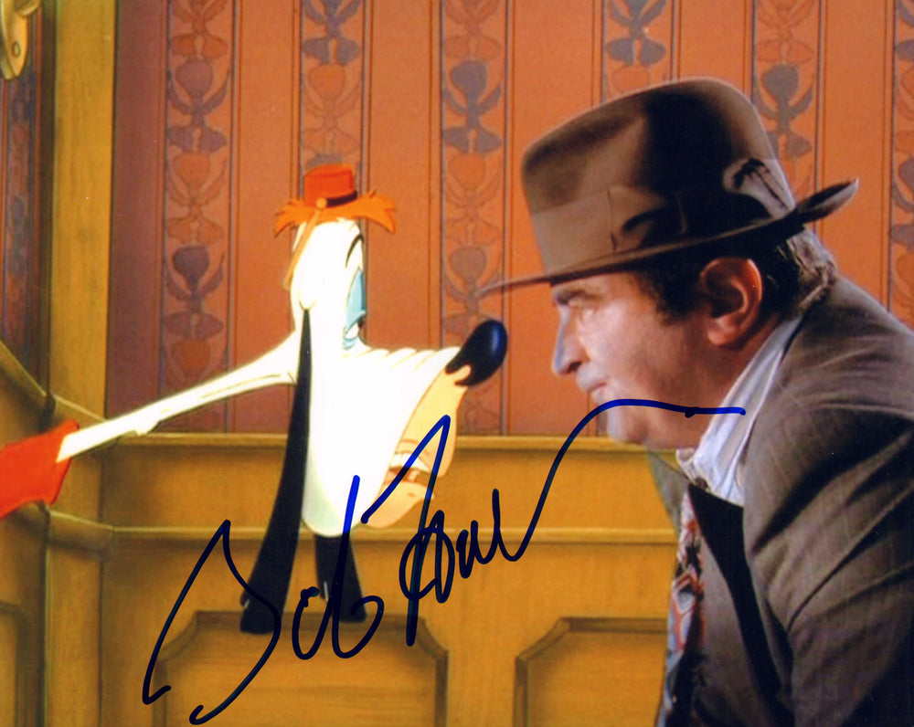 Bob Hoskins as Eddie Valiant in Who Framed Roger Rabbit Signed 8x10 Photo