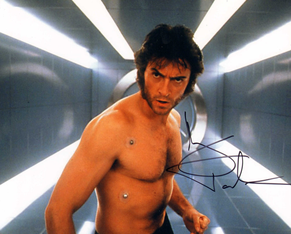 Hugh Jackman as Wolverine in X-Men Signed 8x10 Photo