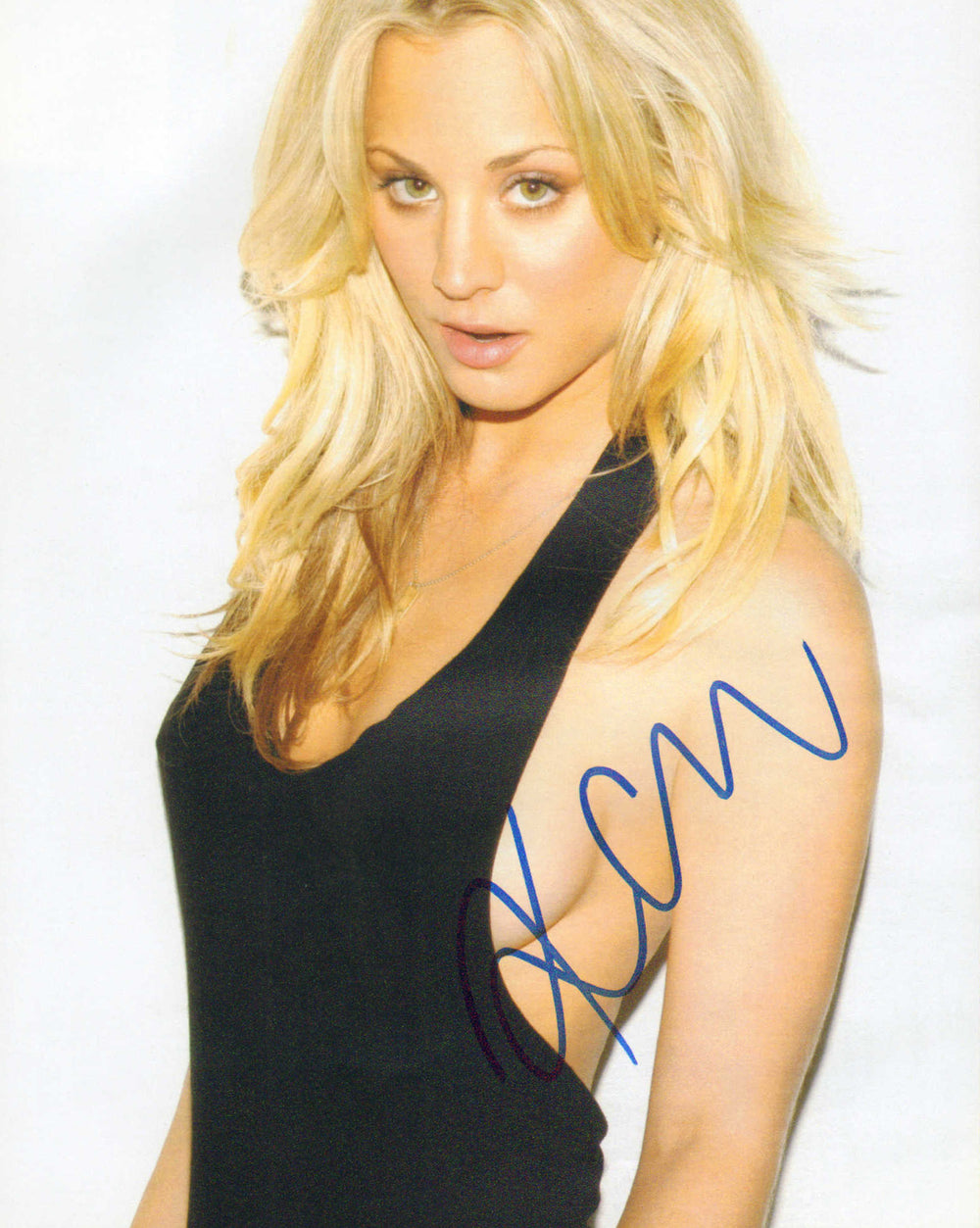 Kaley Cuoco from Harley Quinn & The Big Bang Theory Sexy Signed 8x10 Photo