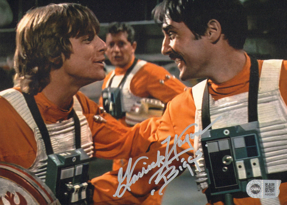 Garrick Hagon as Biggs Darklighter in Star Wars: A New Hope (SWAU) Signed 8x10 Photo with Character Name