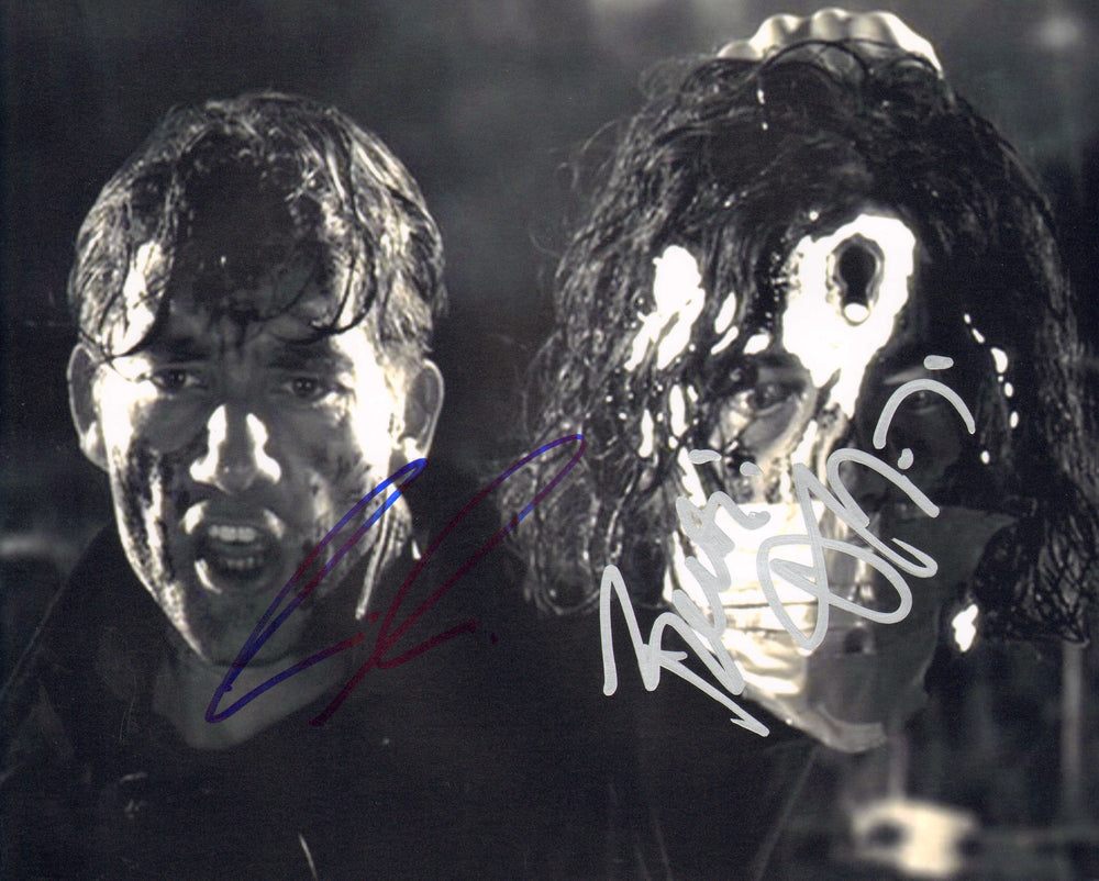 Clive Owen as Dwight McCarthy & Benicio del Toro as Jackie Boy in Sin City Signed 8x10 Photo
