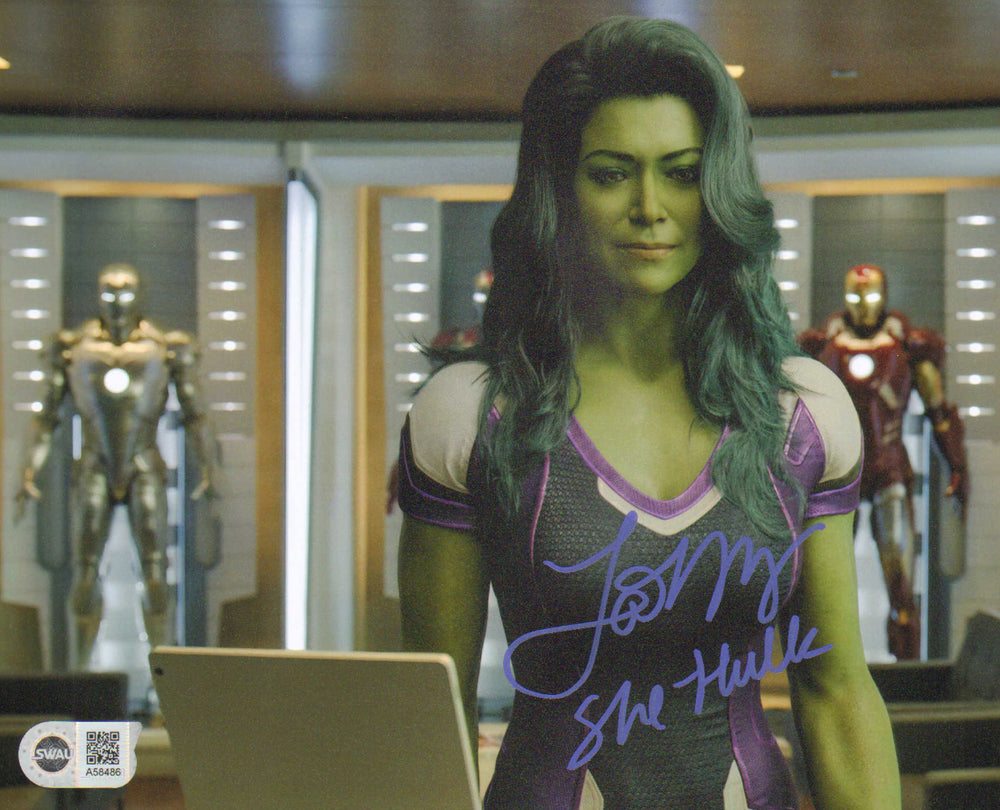 Tatiana Maslany as She-Hulk in She-Hulk (SWAU) Signed 8x10 Photo