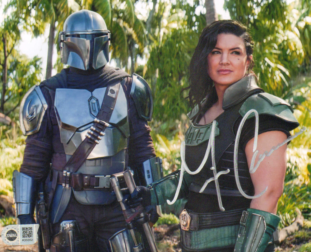 Gina Carano as Cara Dune in Star Wars: The Mandalorian (SWAU) Signed 8x10 Photo