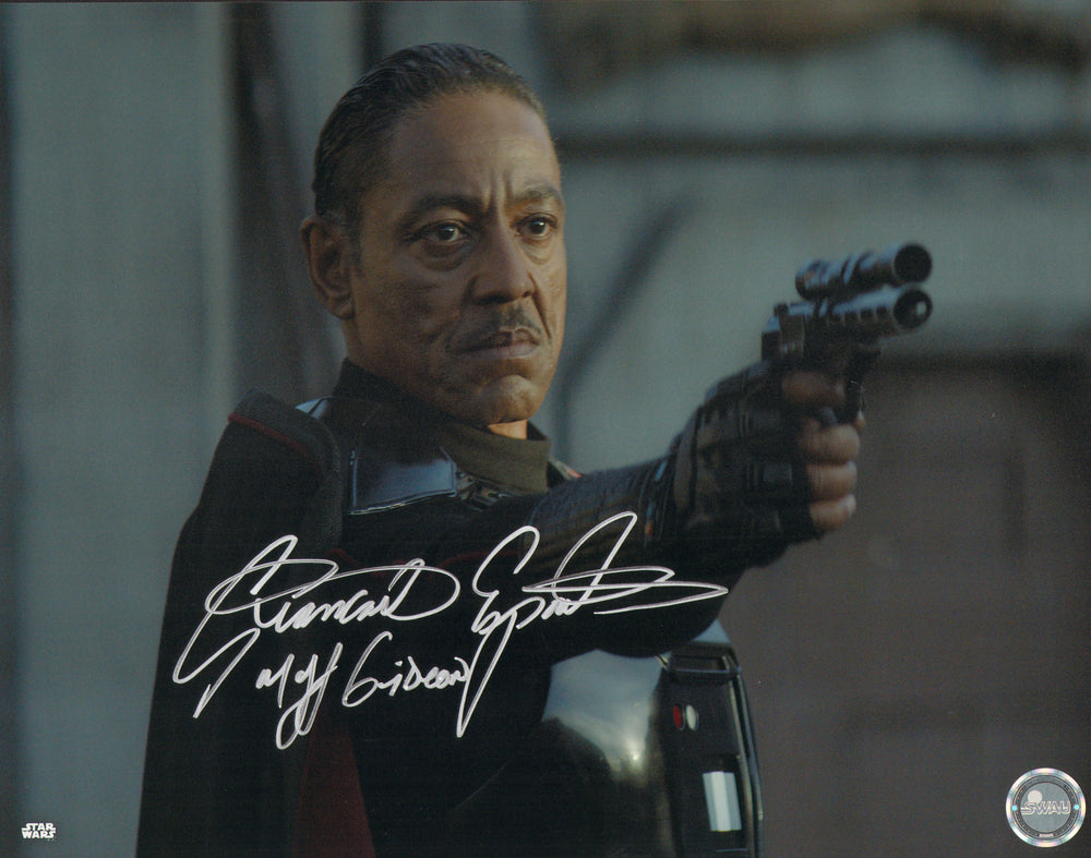 Giancarlo Esposito as Moff Gideon in Star Wars: The Mandalorian (SWAU) Signed 11x14 Photo with Character Name